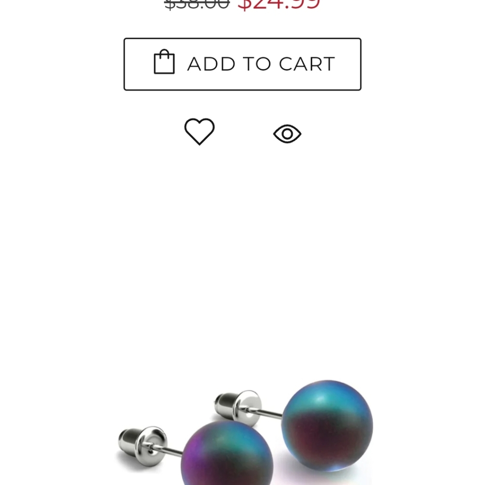 Nogu post earrings